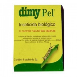 Inseticida Biológico para Lagartas Dimypel (4 sachês com 5g)